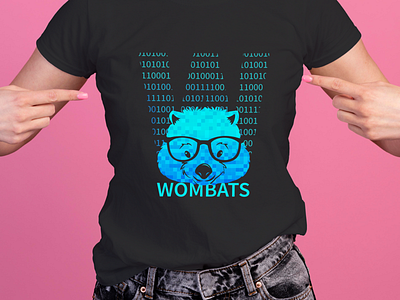 Wombats animal branding graphic design logo wombat