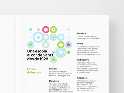 Booklet (interior) barcelona clean geometry graphic design madrid minimalism print design spain type typography