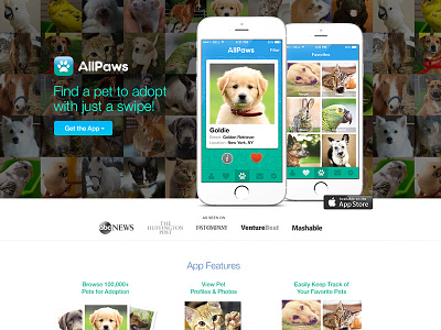 Pet Adoption App adoption animals app ios iphone pet shelter