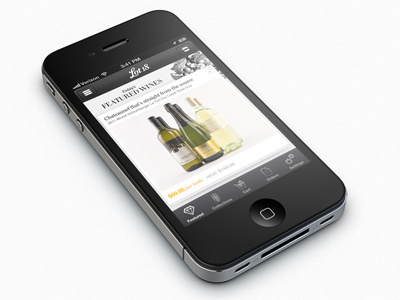 new iphone mock up drinks featured iphone mockup ui ux wine