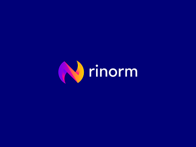 Rinorm Logo Design branding coin crypto graphic design logo ui