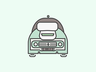 Travel Design-Greencar by Michael Wong on Dribbble