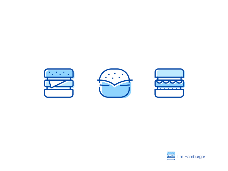 Hi,I'm Hamburger by Michael Wong on Dribbble