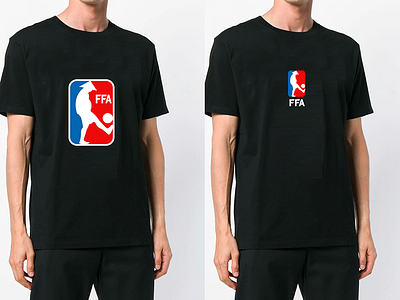 FFA - Friends Footbal Association branding logo print t shirt