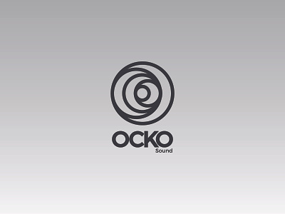 Ocko Sound – logo brand concept design logo sound