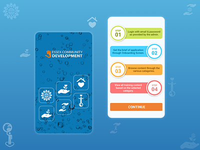Android App For Essex Community Development android app android app development android app development company android ui creative mobile app mobile app design agency mobileappdesign