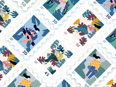 flat illustrations china post 平，illustrantions 平，人，illustrantions 平，插图，人 插图 设计