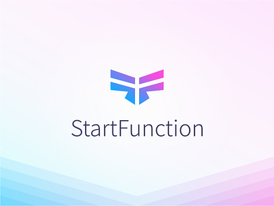 Logo for StartFunction agency branding design logo typography web