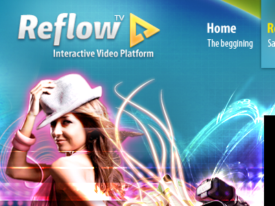 Reflow.tv header logo