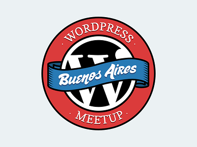 WordPress meetup logo for Buenos Aires chapter