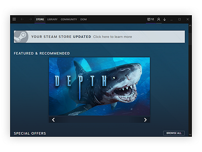 Metro for Steam - Store design metro overhaul redesign steam