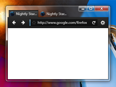 Onyx - Firefox Theme blue browser concept dark firefox onyx theme