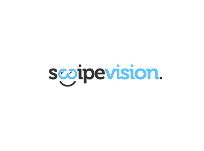 SwipeVision Logo business logo design logo optical logo swipe logo