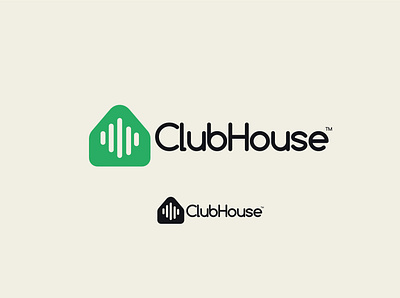 Clubhouse Logo Concept club house clubhouse concept design flat icon idea illustration logo logo design