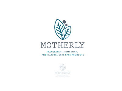 Motherly Logo Design branding design flat icon illustration logo logo design