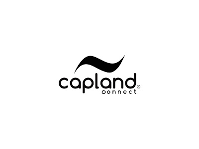 Capland Connect Logo branding design flat icon logo logo design