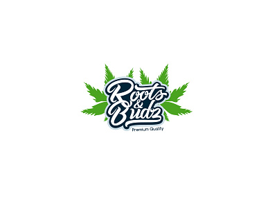 Roots & Buds Logo branding design flat icon logo logo design