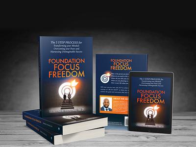 Foundationfocusfreedom book cover design