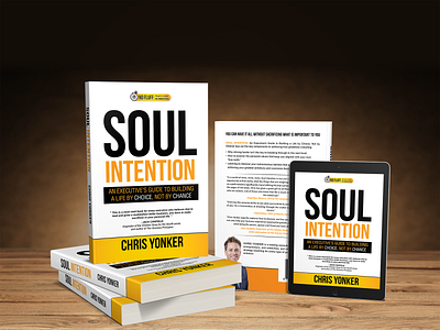 Soul Intention Book book cover design