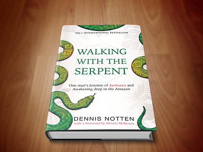 Walking With Serpent book cover design