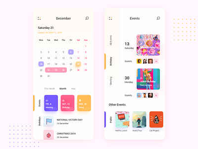 Calendar App