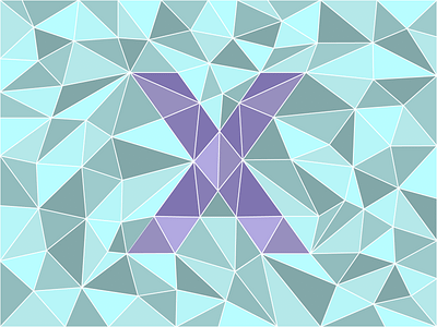 X 36daysoftype 36daysoftype07 adobe illustrator aqua design illustration purple type typography vector art