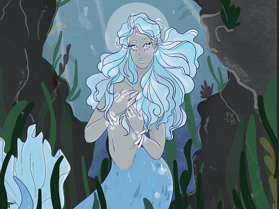 Sirens Call character design illustration mermaid mermay
