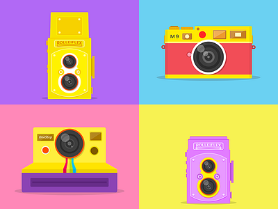 Cameras design flat