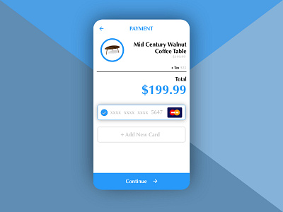 Daily UI #002 - Credit Card Checkout