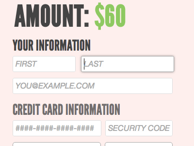 Donation Form forms