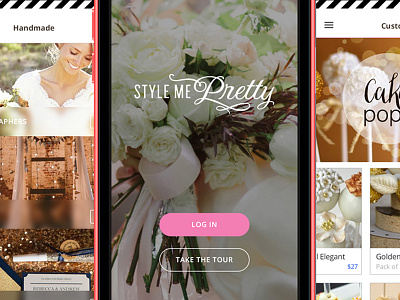 Smp Concept App app design inspiration interface planning pretty style me pretty ui wedding