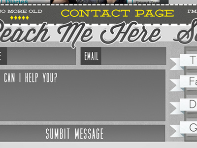 New contact form