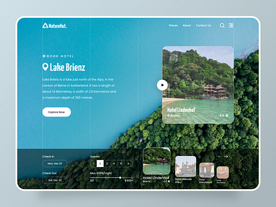 Hotel Booking adventure agency booking dribbble best shot explore header hotel minimal tour tourism travel travel app traveling trendy trip ui ux web apps web design web ui