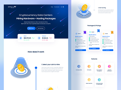 Cryptostar Landing Page - Light Version