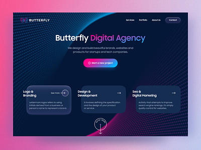 Digital Agency Header