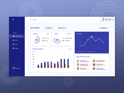 User Interface Dashboard