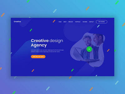 Creative Design Agency - Header