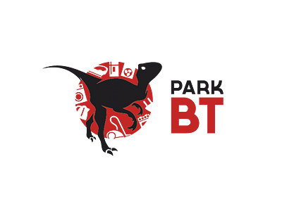 Park BT Raptor dinosaur dinosaur park flat household appliances jurassic jurassic park logo machinery raptor shop t rex trend