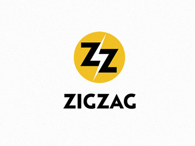 ZigZag brand company electricity energy flash logo theflash yellow zag zig zigzag