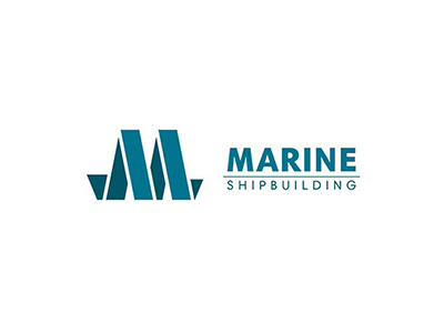 Marine brand logo m marine shipbuilding trend