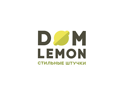 Dom Lemon brand decor dom flat house lemon lime logo shop stuff for sale style yellow