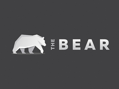 THE WHITE BEAR bear face geometry ice low poly origami polar polygonal travel triangle tundra white