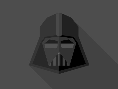 Darth Vader dark darth design flat icon illustration logo star starwars vader villain wars