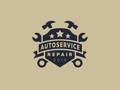 Auto Service allen auto fix hammer minimum repair service shield star tape workshop wrench