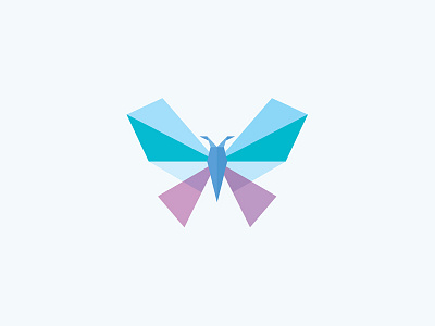 Butterfly butterfly fly icon illustrations insect logo overlay polygons sign stylized symbol wings