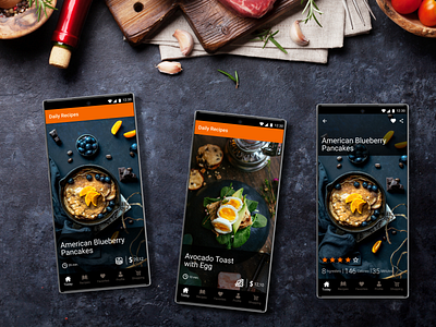 Cooking Recipe App android app app cooking mobile app recipe app ui
