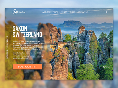 Landing page – Travel Tours