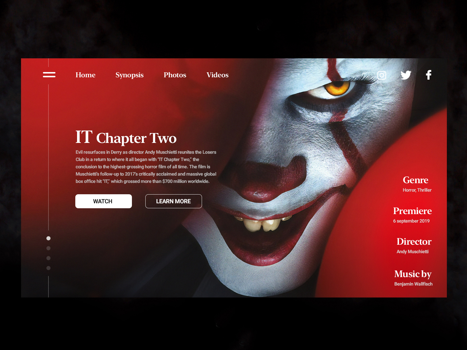 It 2 - Concept by Andrii Domanchuk on Dribbble