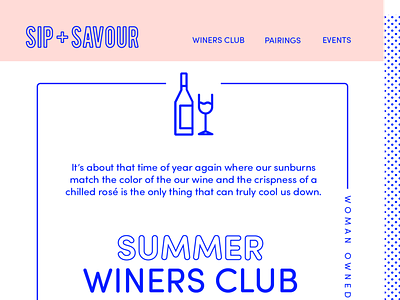 Wine Club Email Design branding design email design flat identity lettering logo marketing campaign minimal type vector wine branding