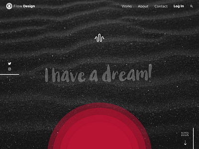 Landing Page (above the fold) above the fold adobexd creativehunger design designmadness enjoy the moment landing design landing page ui uidesign ux design uxlover webdeisgn